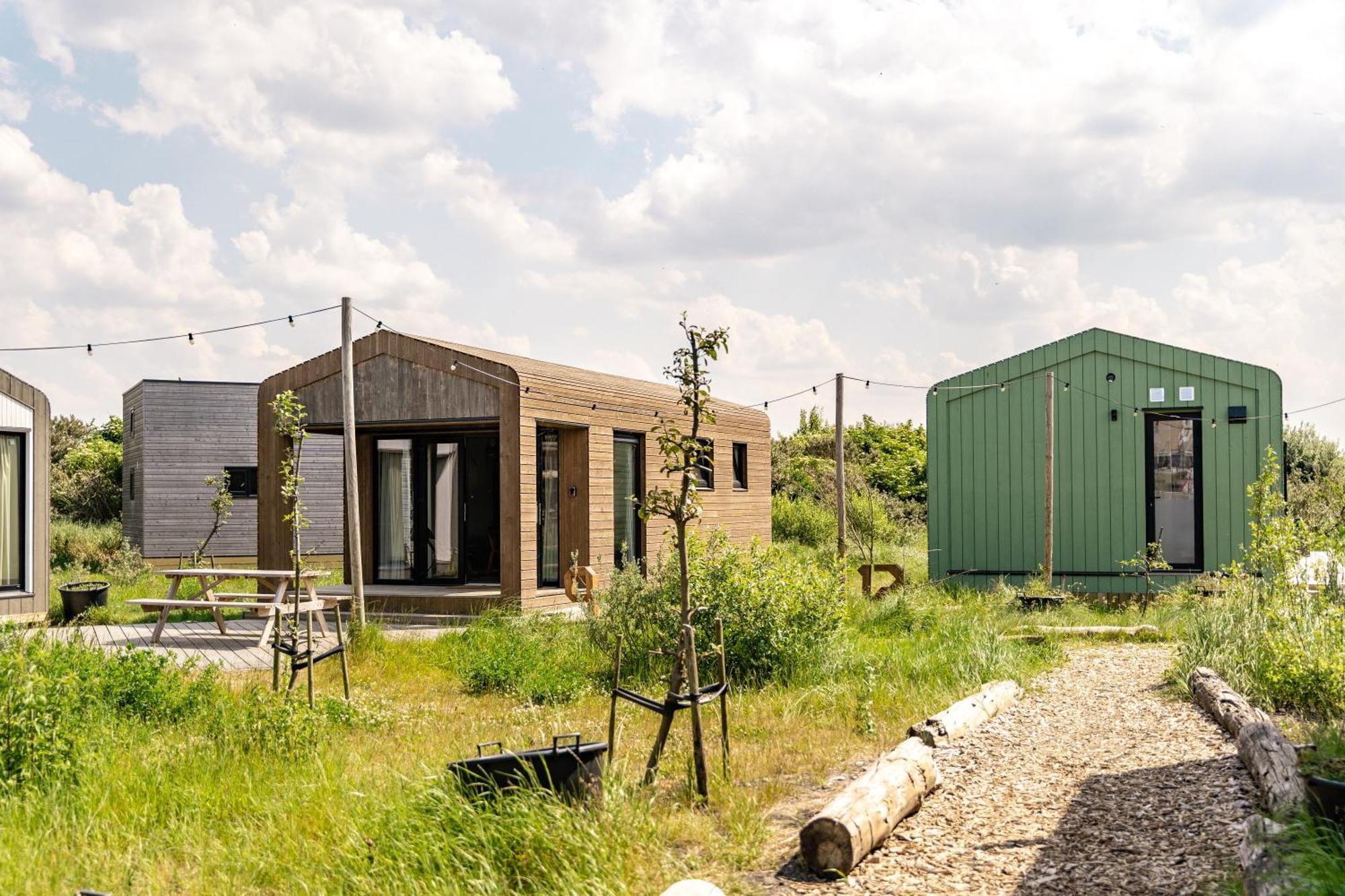 Basecamp Tiny House Eco-Resort Ijmuiden IJmuiden Exterior foto